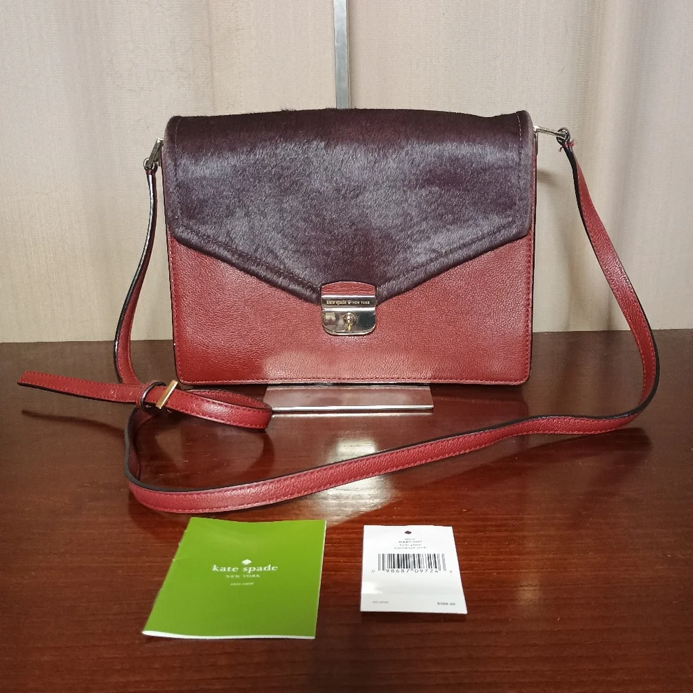 Kate Spade Calf Hair Hyde Place Crossbody